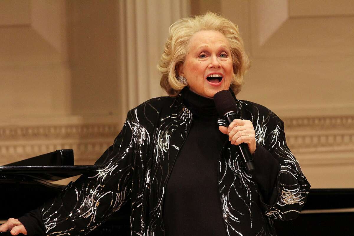 FILE - AUGUST 08: Barbara Cook, Tony Award-winning singer and actress, has died of respiratory failure August 8, 2017 at her home in New York City. She was 89. NEW YORK, NY - APRIL 28: Barbara Cook attends the "Remembering Lenny" A Gala Celebration Of Leonard Bernstein during the 2014 New York Festival of Song at Carnegie Hall on April 28, 2014 in New York City. (Photo by Laura Cavanaugh/Getty Images)
