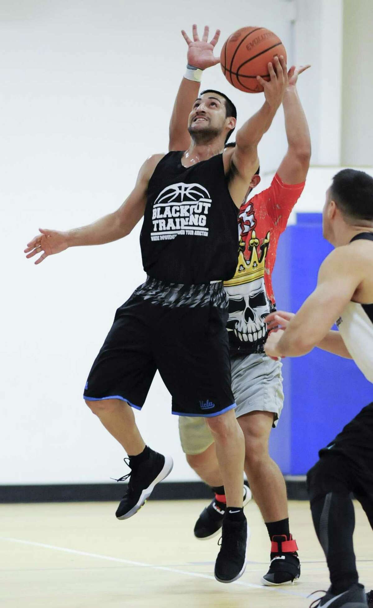 The Blackout defeated defending Division A champion Team Pompa 65-60 last week in the Laredo Adult Basketball League and are sitting in first place at 7-1 with two weeks remaining in the regular season.