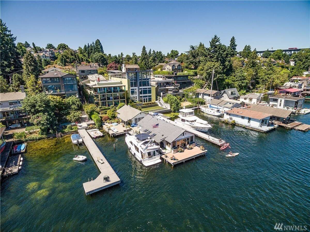 Portage Bay compound formerly owned by Ivar Haglund up for sale