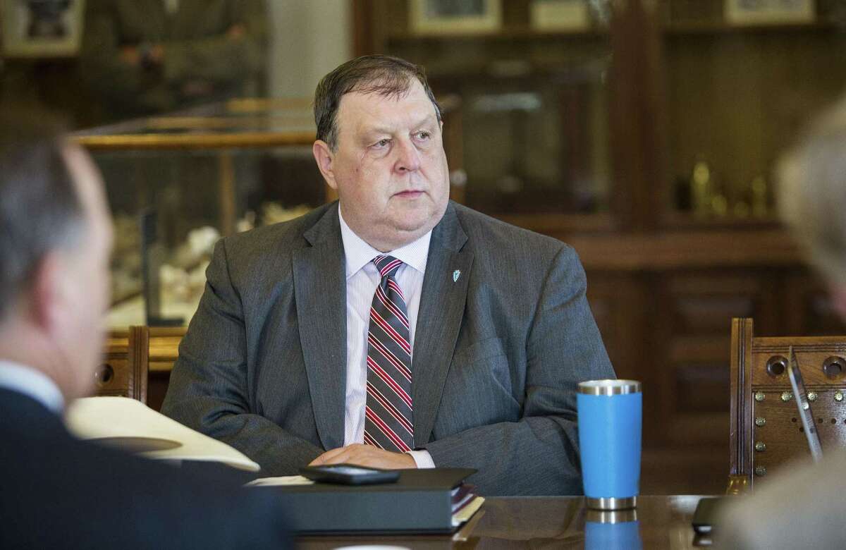 Rep. Cecil Bell, Vice Chair of the Land and Resource Management committee meet at the Texas State Capitol to try and revive annexation legislation after it stalled on the house floor on Monday during special session of the 85th Texas Legislature on August 9, 2017 in Austin, Texas.