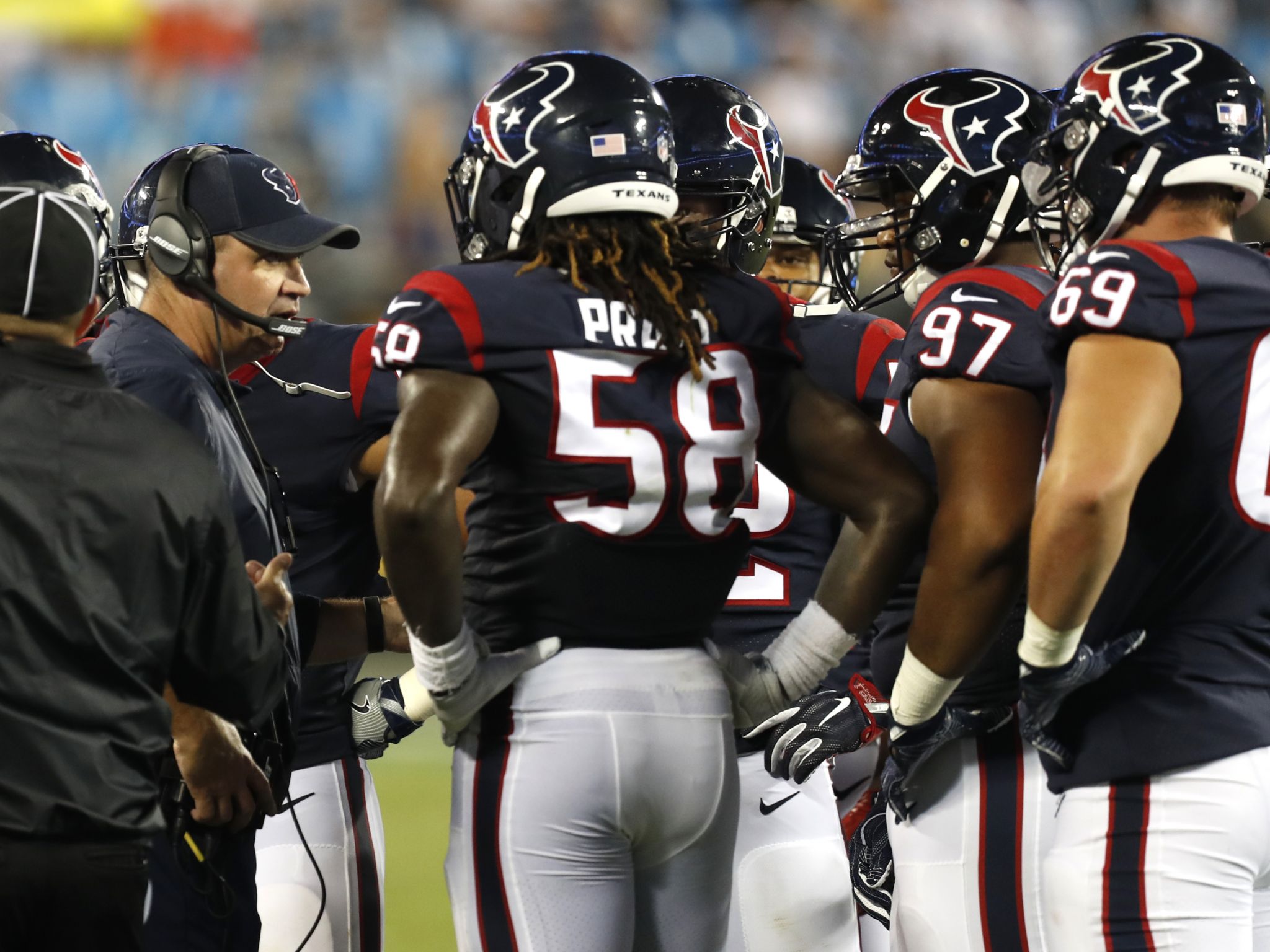 David Quessenberry's emotional return to Houston Texans