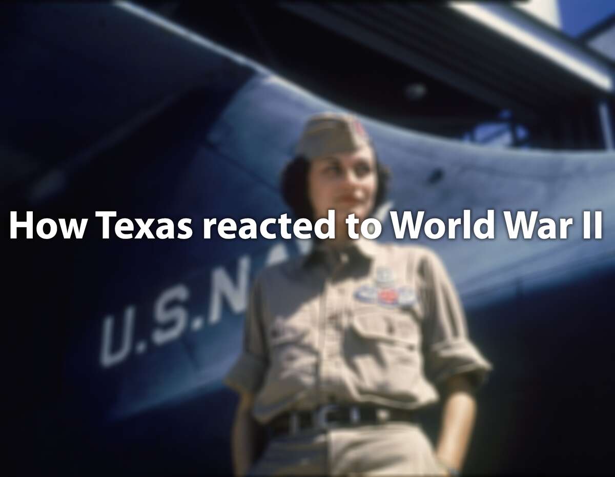 Click through to see how Texas sprung into action for WWII