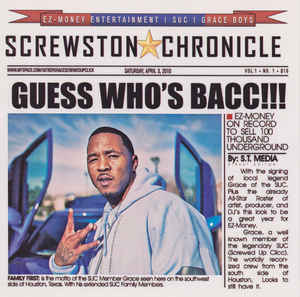 洋楽 MACC GRACE aka dat boy grace Dat Boy Grace - From Crumbs To Bricks (CD) – SoSouth Music