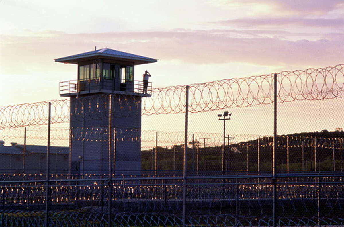 Guard tower at a Texas state prison.