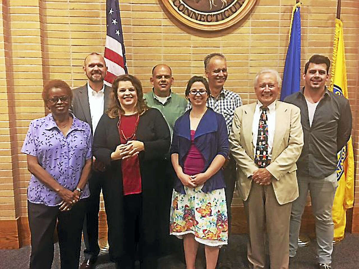 Members of the Middletown Democratic Town Committee who are seeking spots on the Board of Education and Planning and Zoning Board in November.