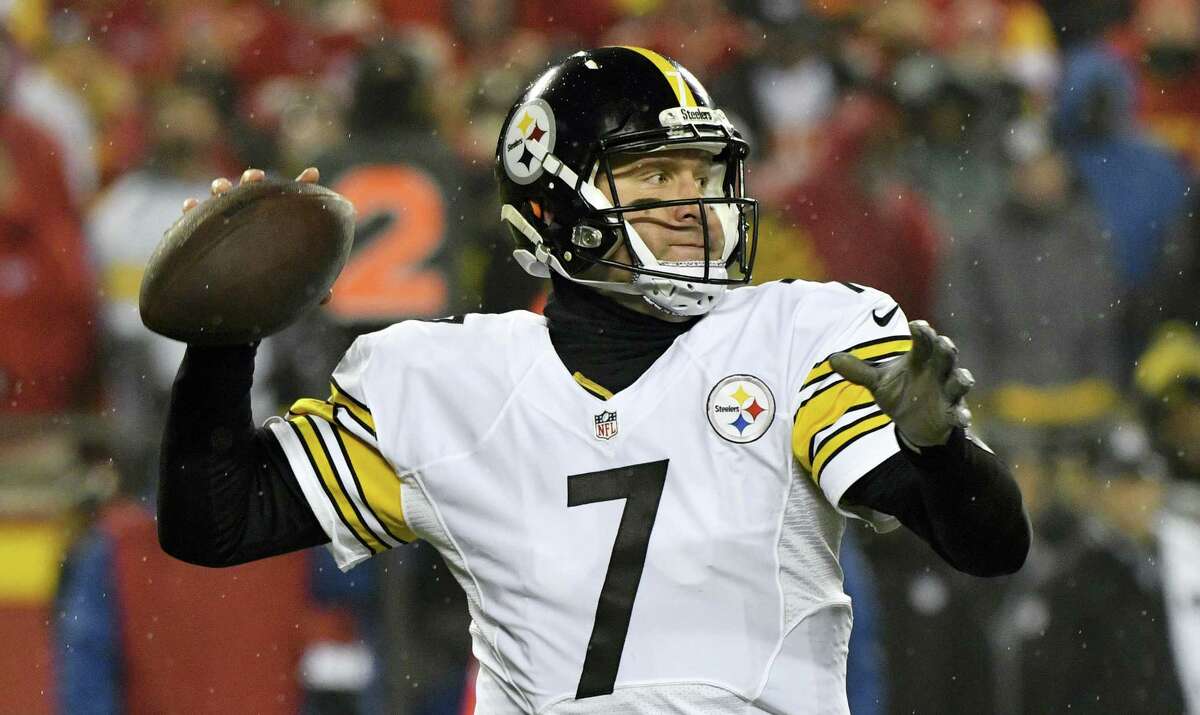 Steelers quarterback Ben Roethlisberger.