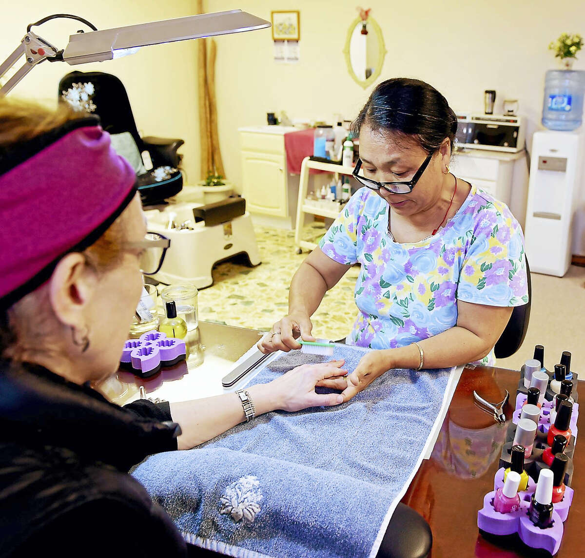Kunga Choekyi of KC’s Nails uses nail polish holder invention as positive force for good
