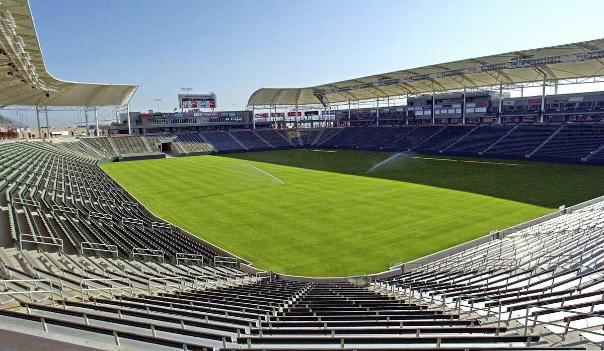 This May, 2003 photo shows what was then known as Home Depot Center, renamed in June of that year to StubHub Center, In Carson, Calif. Currently home to the MLS Los Angeles Galaxy soccer team, StubHub Center will become the temporary home of the Los Angeles Chargers NFL football team when it moves to Los Angeles in the fall of 2017.
