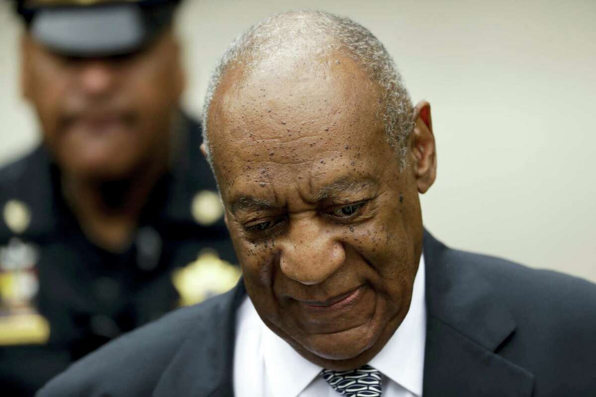 AP Photo/Matt Slocum Bill Cosby arrives at the Montgomery County Courthouse during his sexual assault trial, Friday, June 16, 2017, in Norristown, Pa.