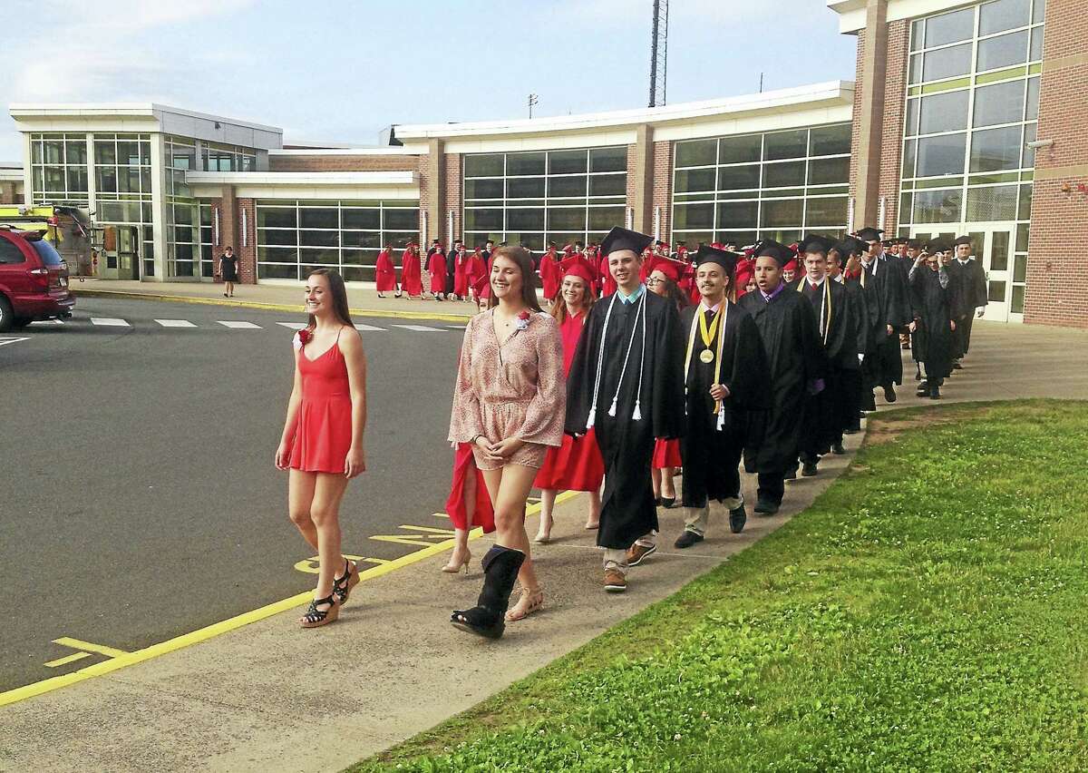 Portland High School graduated 97 students on Thursday evening.