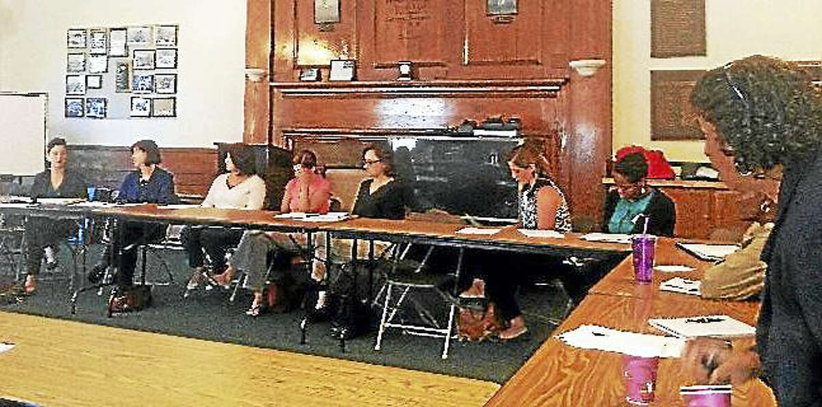 The Middlesex Coalition on Housing and Homelessness and Middlesex Coalition for Children met to talk about Middletown’s homeless population in 2014.