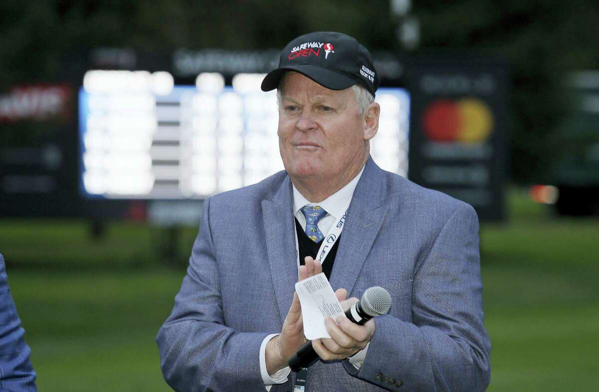 In a telephone interview Monday, Johnny Miller said he will stick around for at least another year. This is his 28th year working for NBC.