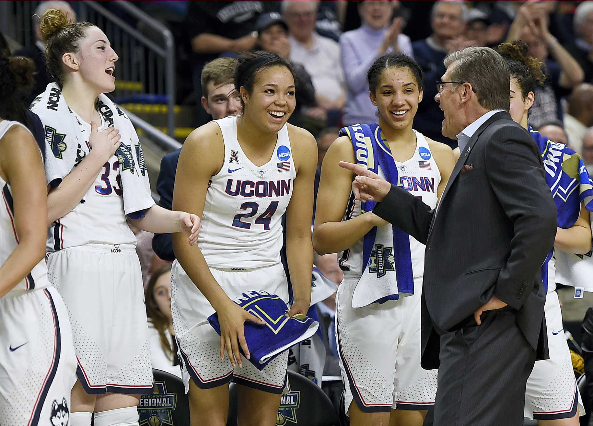 UConn women's basketball trio earns WBCA AllAmerican honors