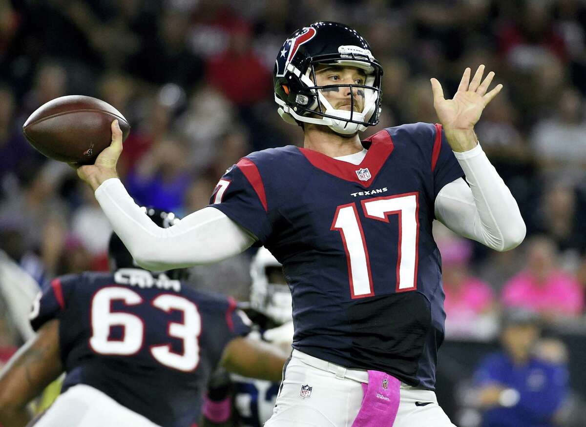 Quarterback Brock Osweiler was traded from the Texans to the Browns on Thursday.