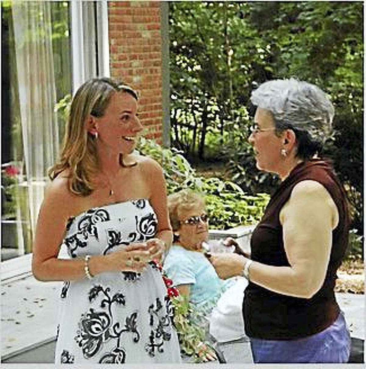 Contributed photo At right is Fran Greb, Lindsay Romano’s beloved aunt. A professor of education at Montclair University and “force of nature,” she succumbed to brain cancer in 2015 a year after being diagnosed.