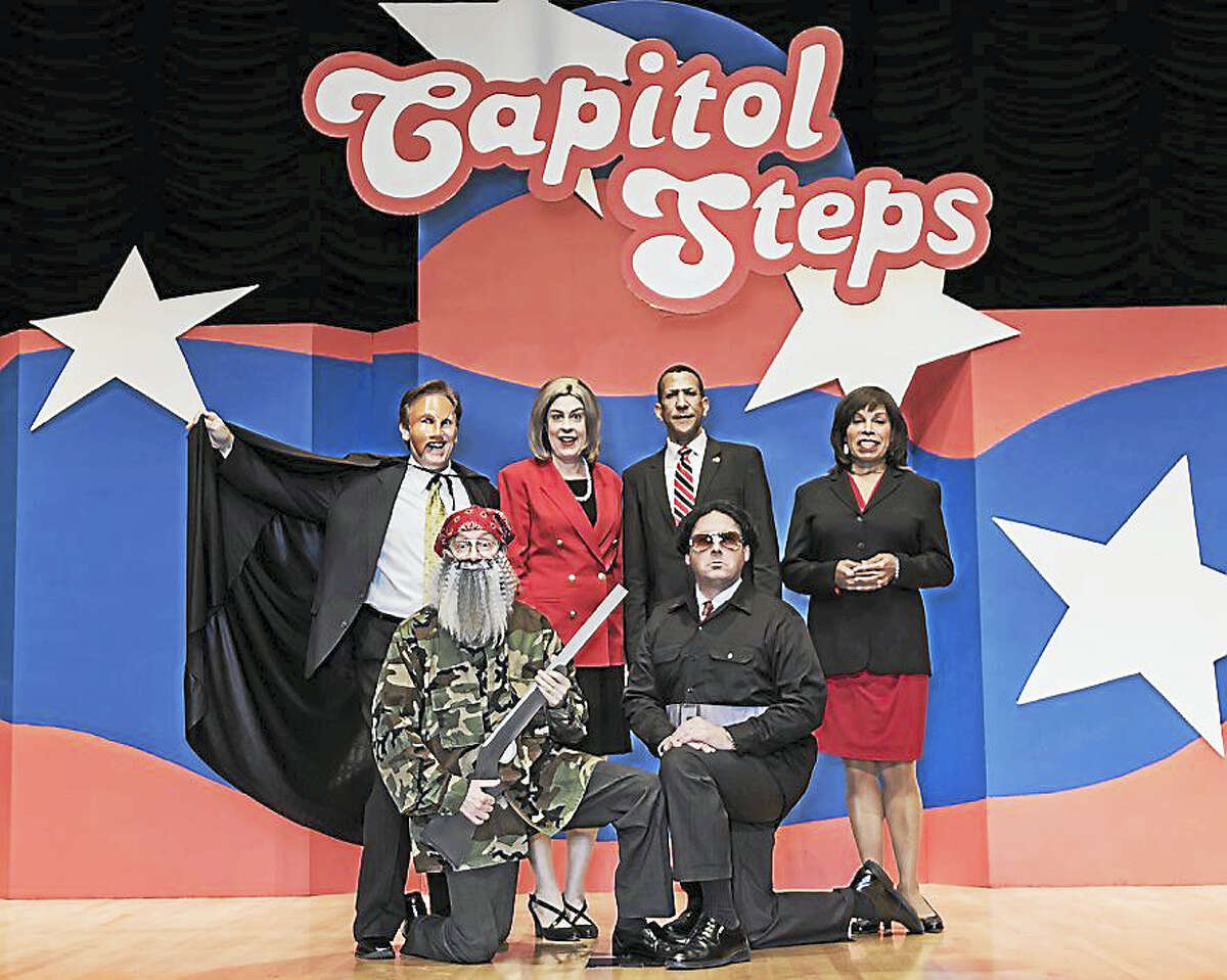 Contributed photoThe political comedy show, Capital Steps, is playing at the Palace Theater in Waterbury.