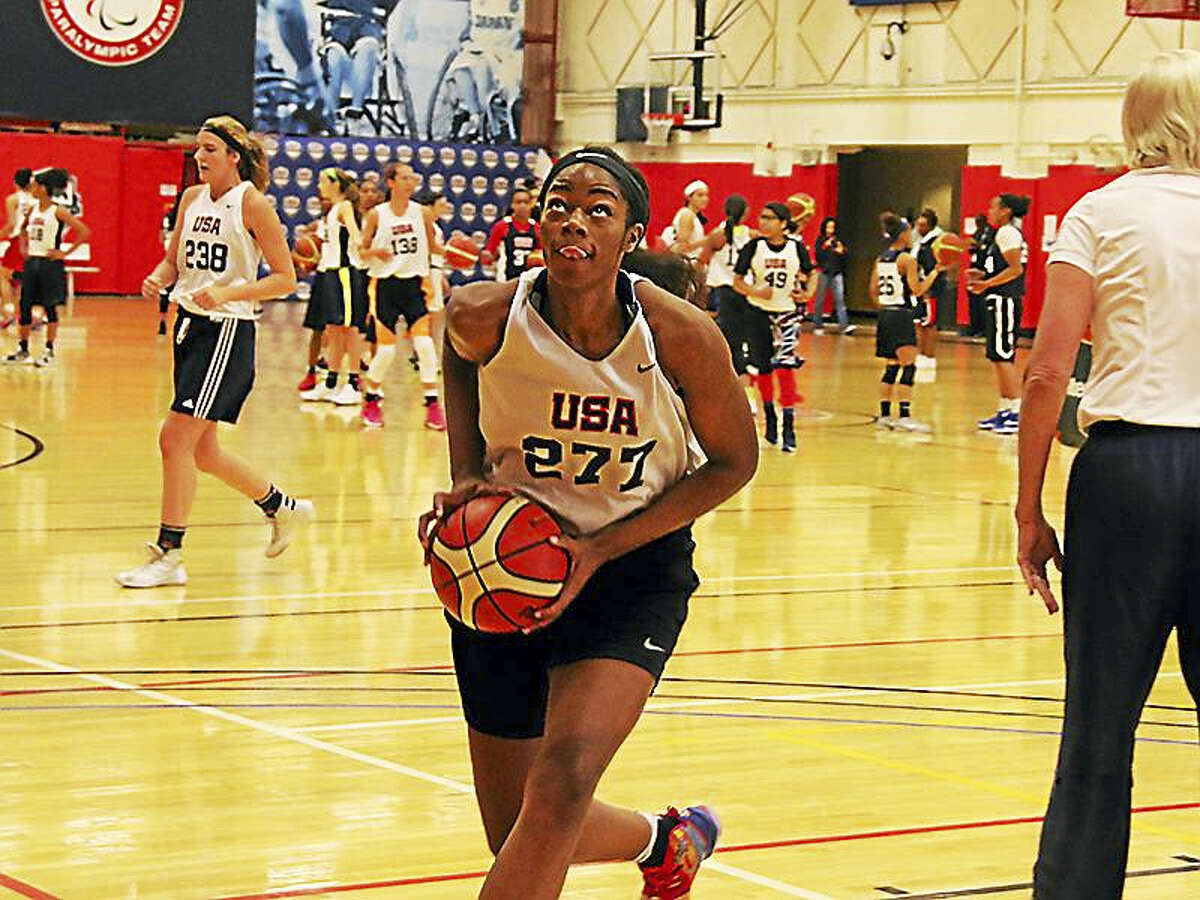 Charli Collier became the first player from the Class of 2018 to commit to playing at UConn.