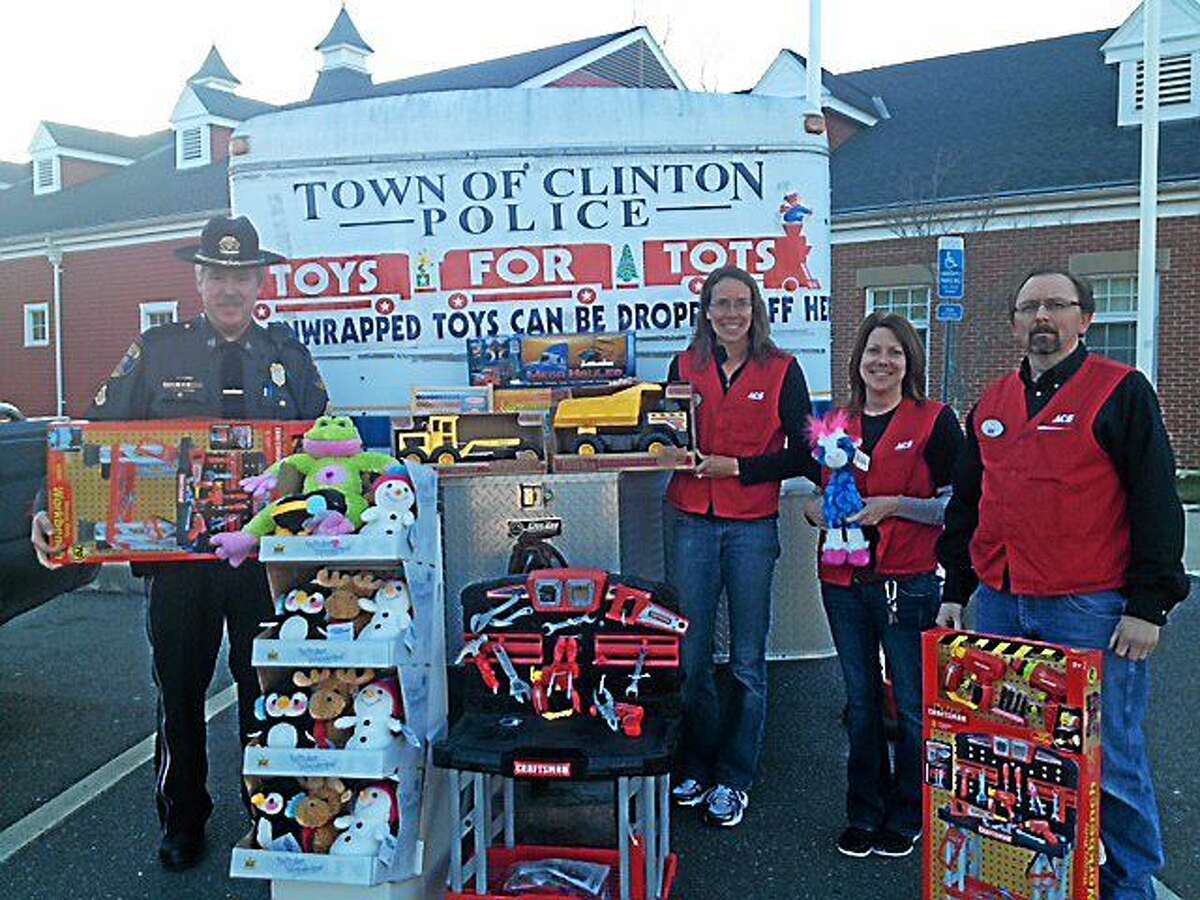Last year’s Clinton police holiday toy drive was the recipient of, among many donations, a truckload of items worth $2,100 from employees of Stewards Ace Hardware in Clinton.