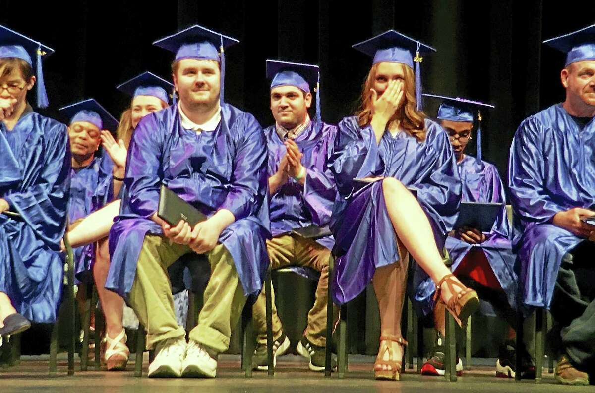 Forty-three students graduated from Middletown Adult Education on Wednesday night at Middletown High School.