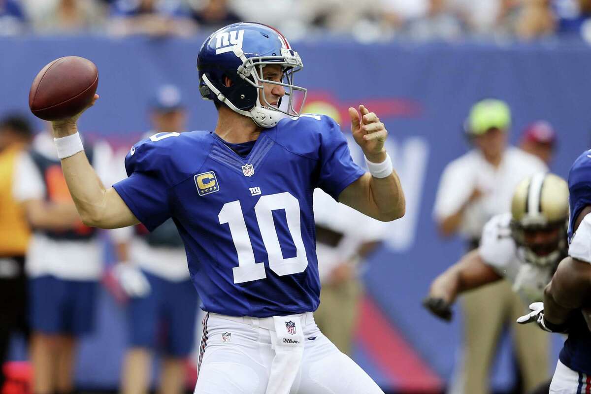 Giants quarterback Eli Manning.