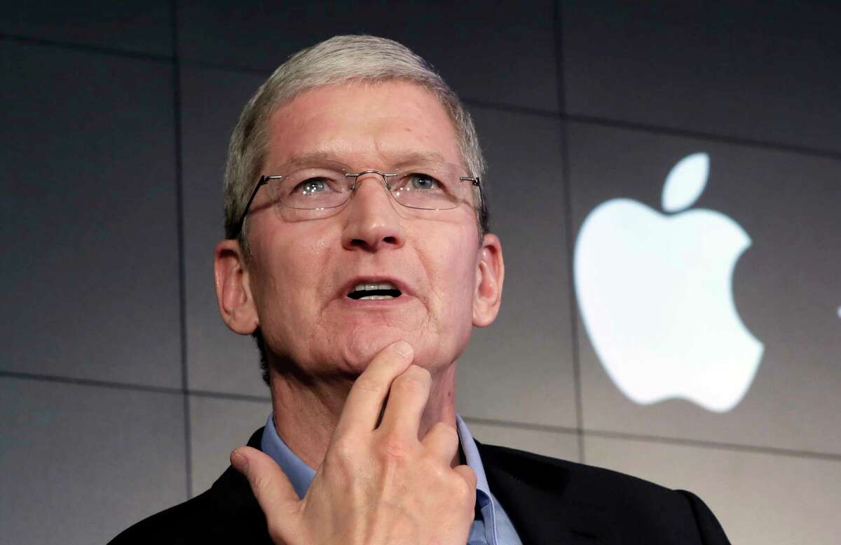 In this file photo, Apple CEO Tim Cook. (AP)