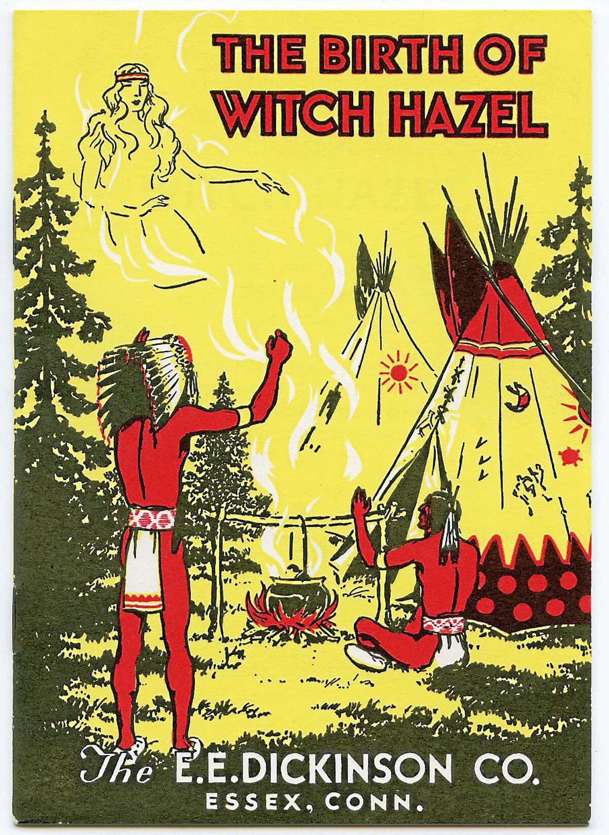 Contributed photo 'The Birth of Witch Hazel,' an advertisement for E.E. Dickinson.