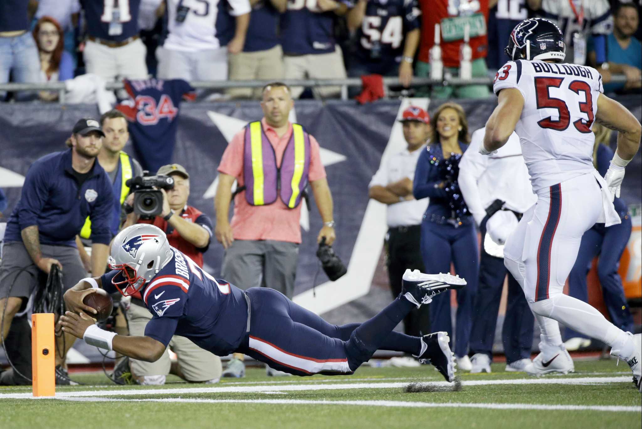 Jacoby Brissett Starts, Delivers 27-0 Patriots Victory Over Texans