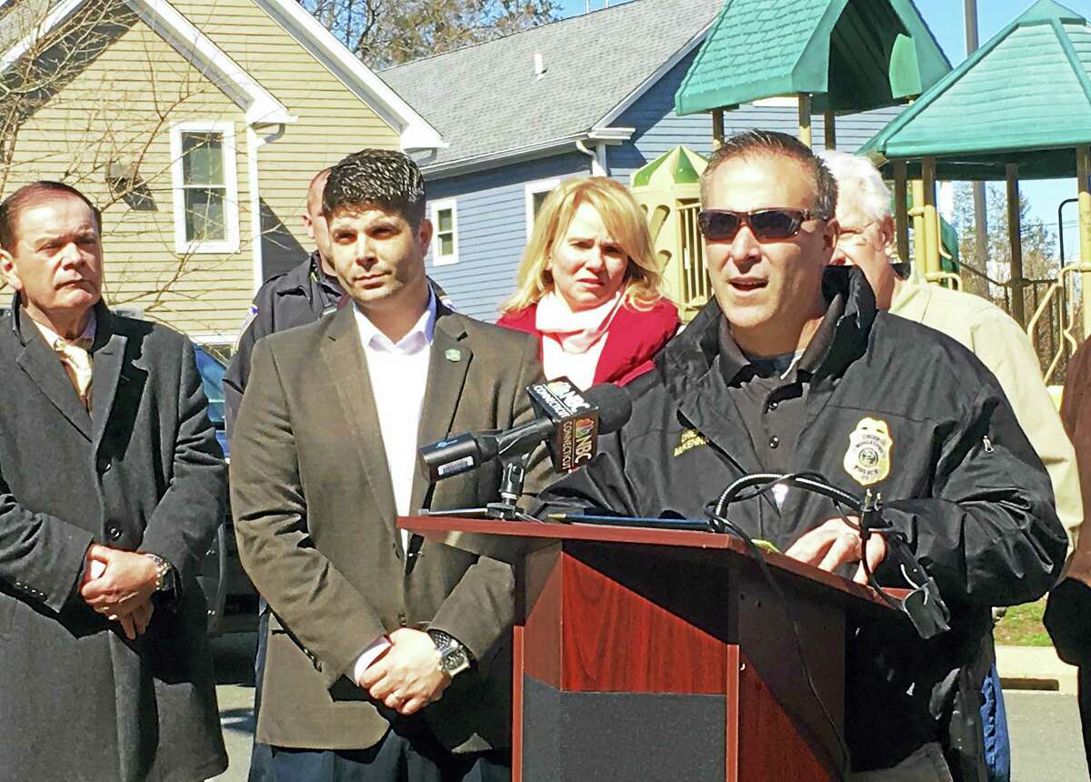Middletown Police Chief William McKenna is asking for help from Wharfside Commons residents in identifying those who commit violent acts. McKenna said the police department will provide community members with a phone number to call in tips anonymously.