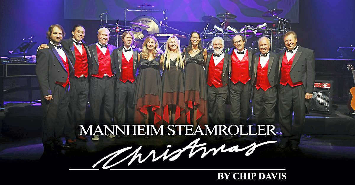Contributed photos Tickets for Manheim Steamroller's holiday show at the Palace in Waterbury go on sale July 25.
