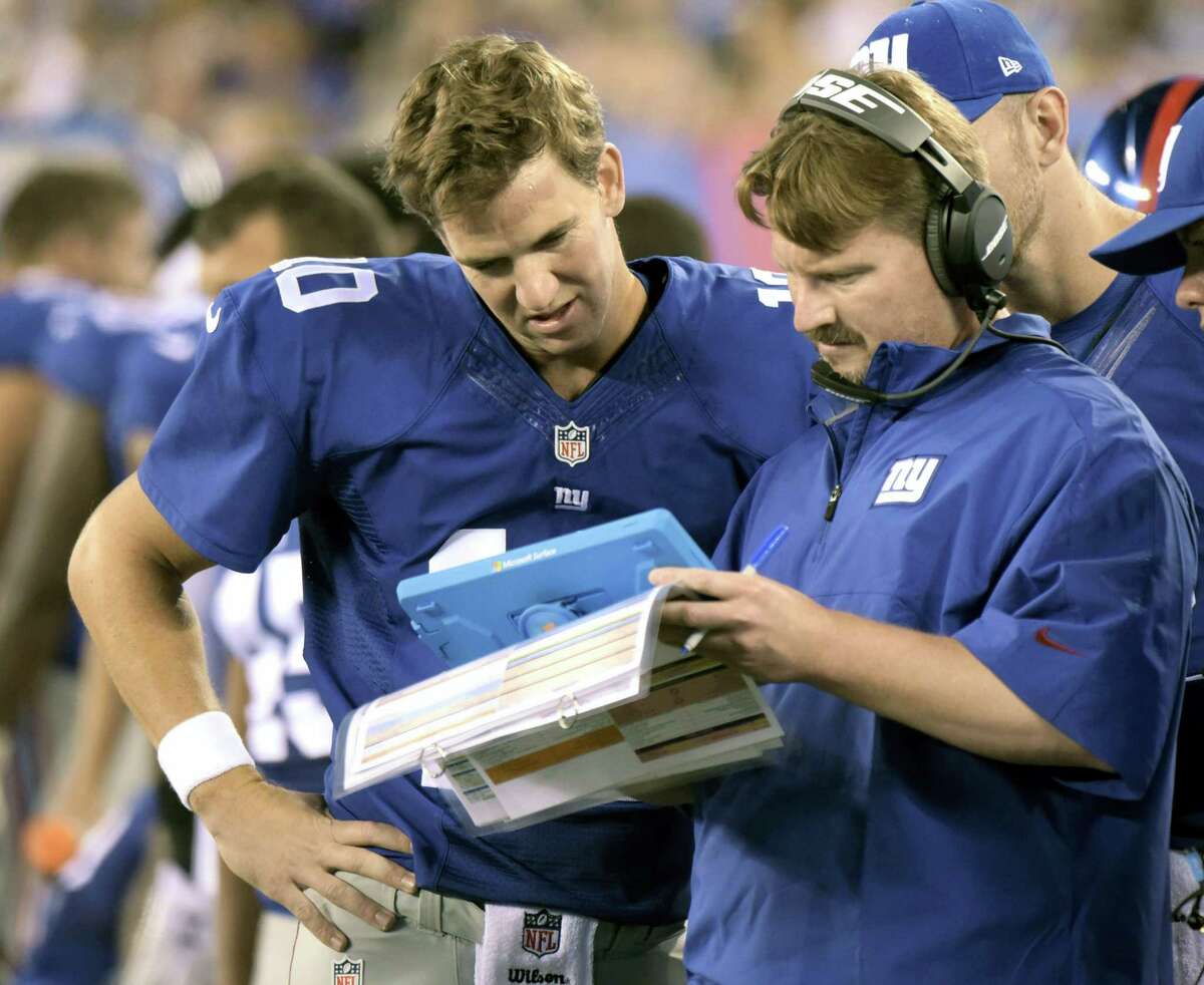The Giants confirmed the hiring of Ben McAdoo on Thursday, a little more than a week after Tom Coughlin stepped down after 12 seasons.