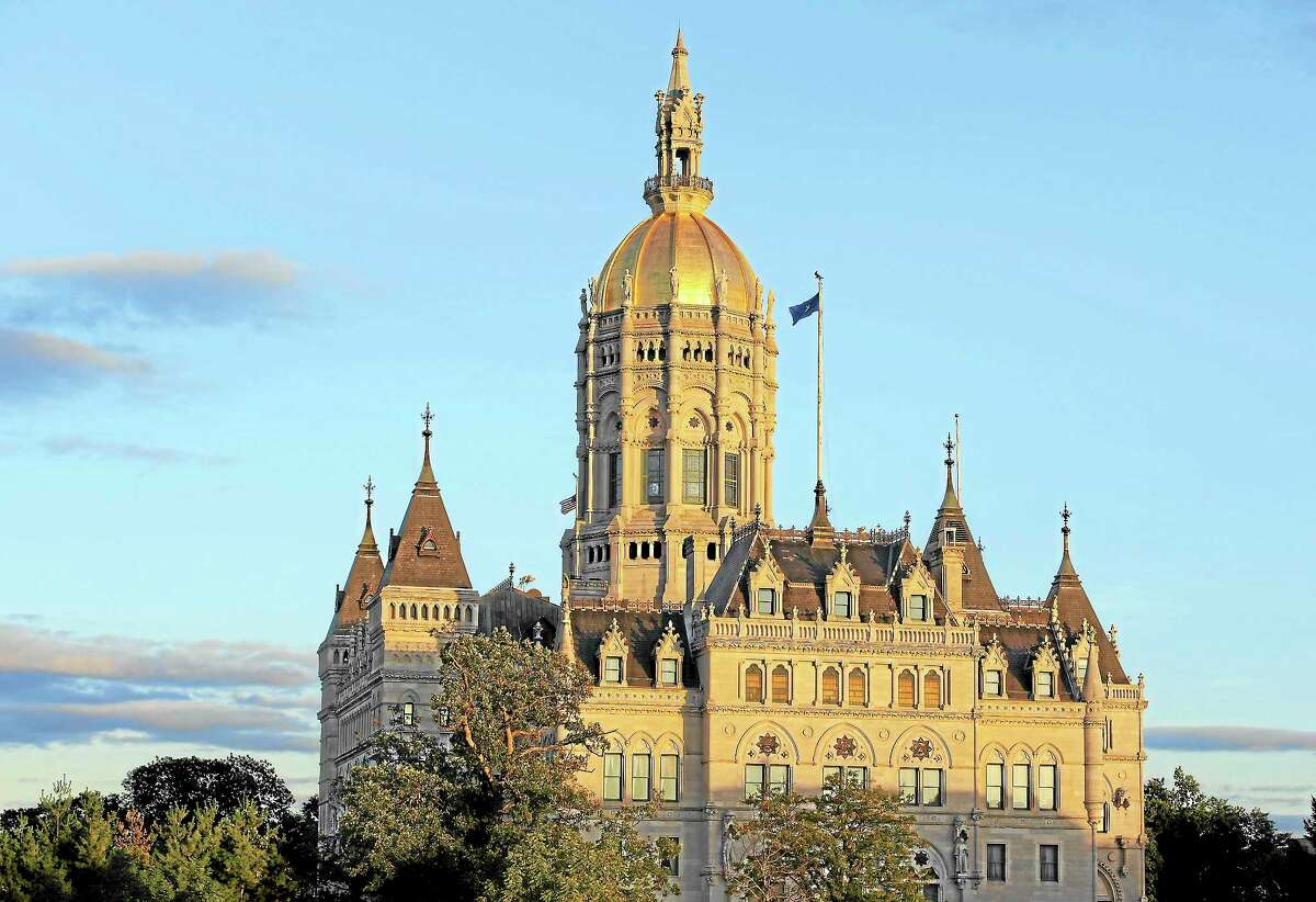 The Connecticut State Capitol building is seen in Hartford.