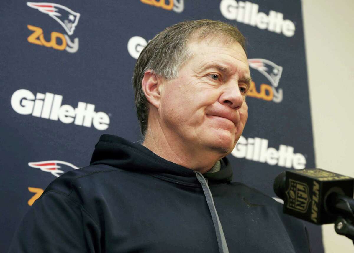 Bill Belichick and the Patriots will host the Chiefs on Saturday in an AFC divisional round playoff game in Foxborough, Mass.