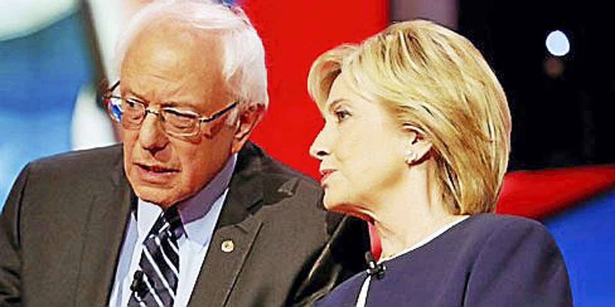 U.S. Sen. Bernie Sanders and former U.S. Secretary of State Hillary Clinton