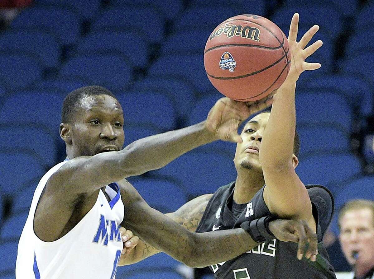 Forward Trashon Burrell and Memphis will face UConn in the AAC championship game on Sunday.