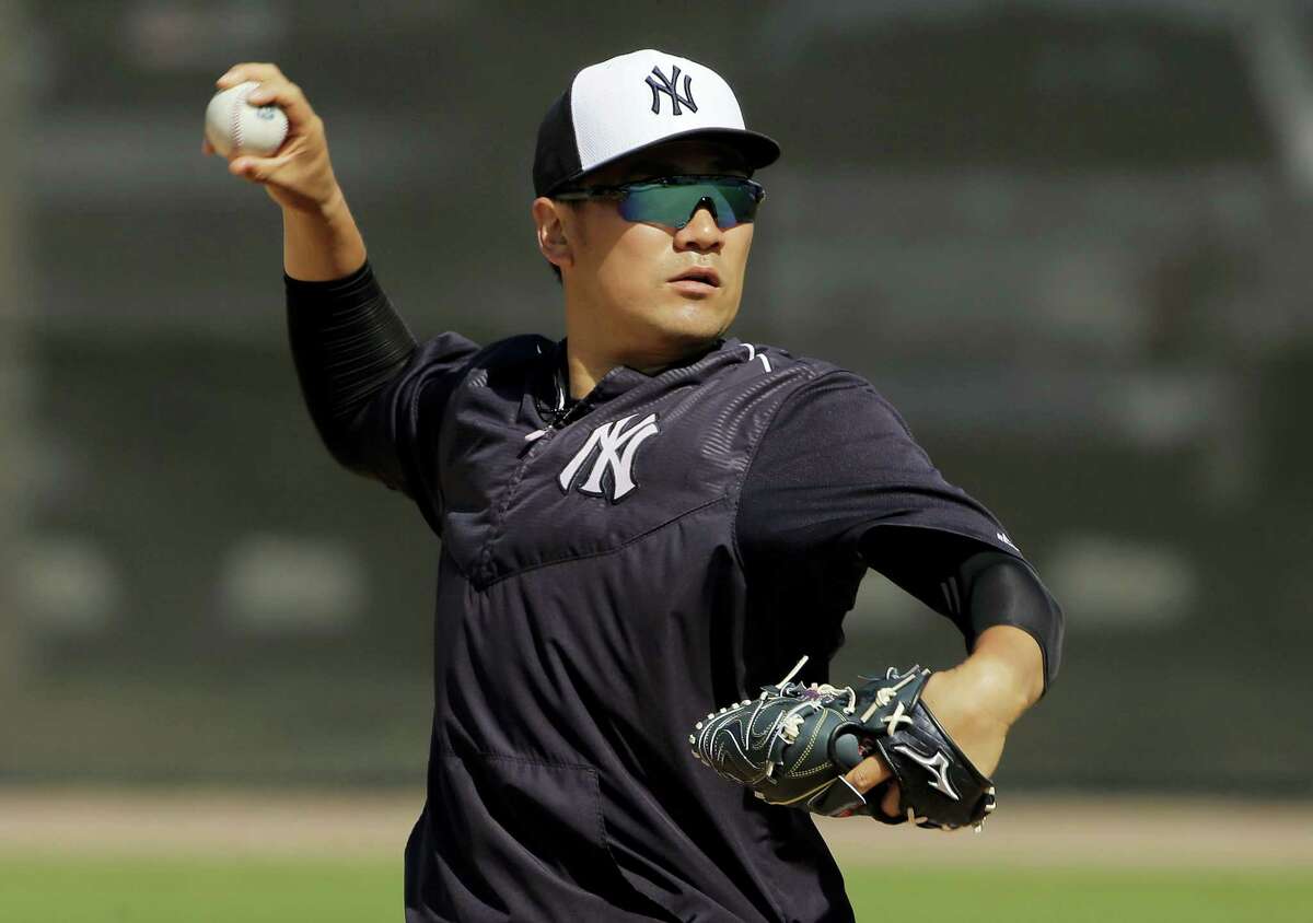 New York Yankees starting pitcher Masahiro Tanaka.