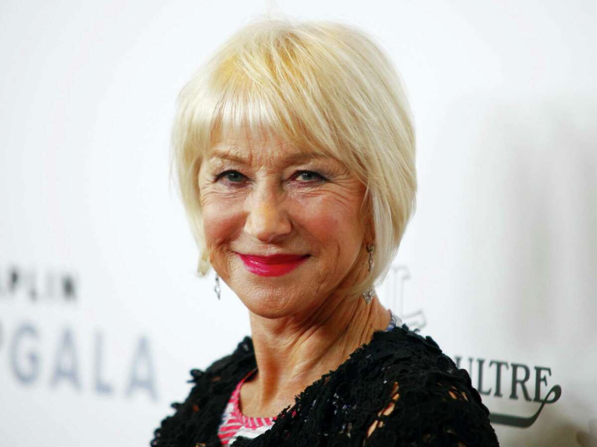 In this April 25, 2016 photo, Helen Mirren attends the 43rd Chaplin Award Gala Honoring Morgan Freeman in New York. Older people are significantly underrepresented in movies, an analysis of top films has found. Mirren is among just three women out of 10 older actors in lead roles cited in the study.