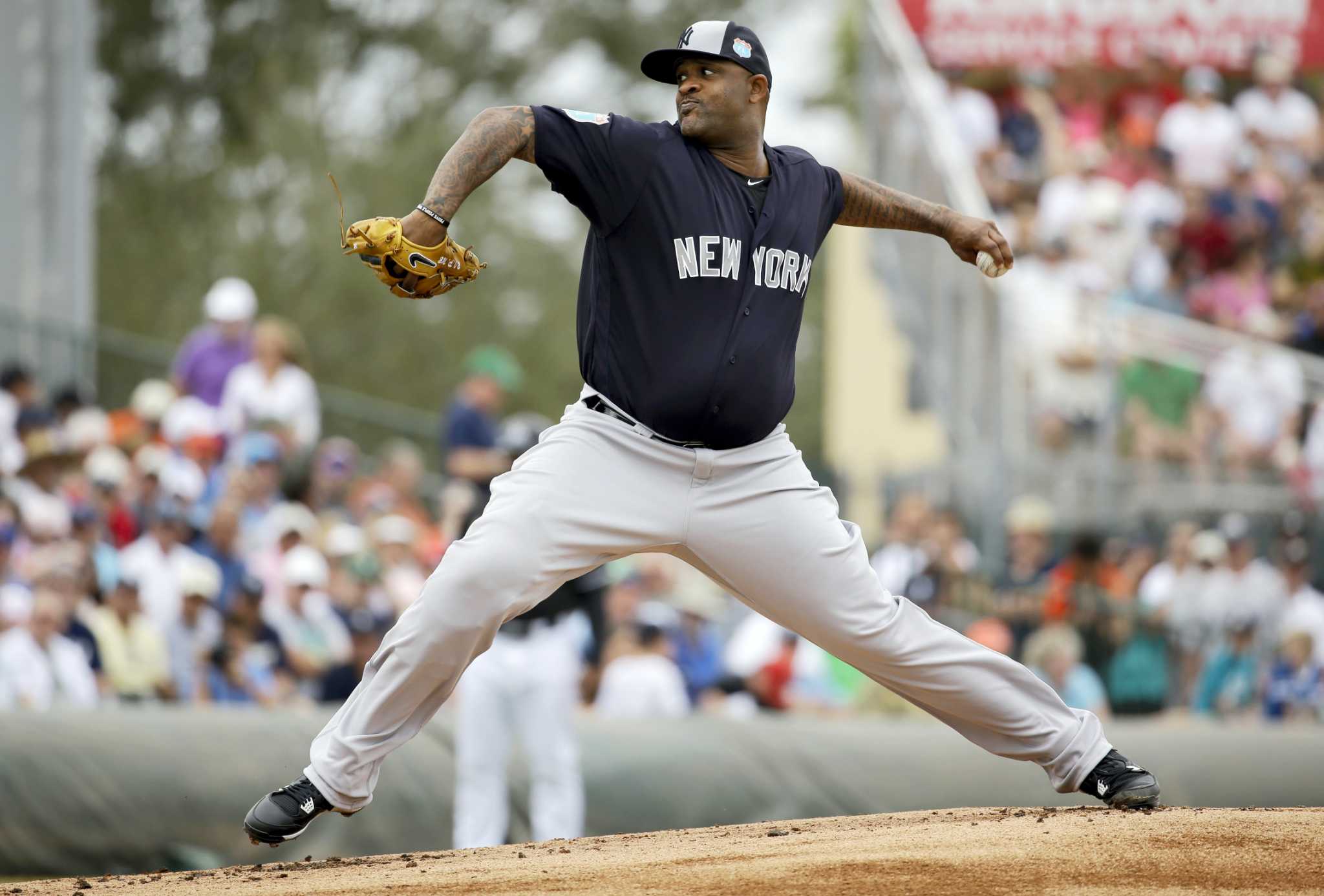 CC Sabathia Goes Two Hitless Innings As Yankees Lose To Marlins