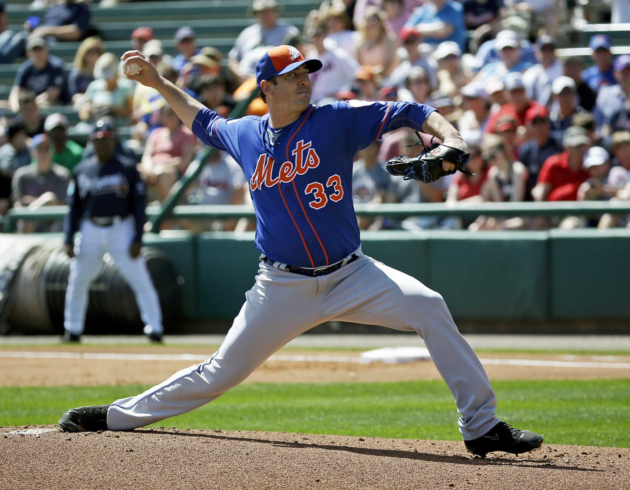 Mets' Matt Harvey goes three innings in first appearance since World Series