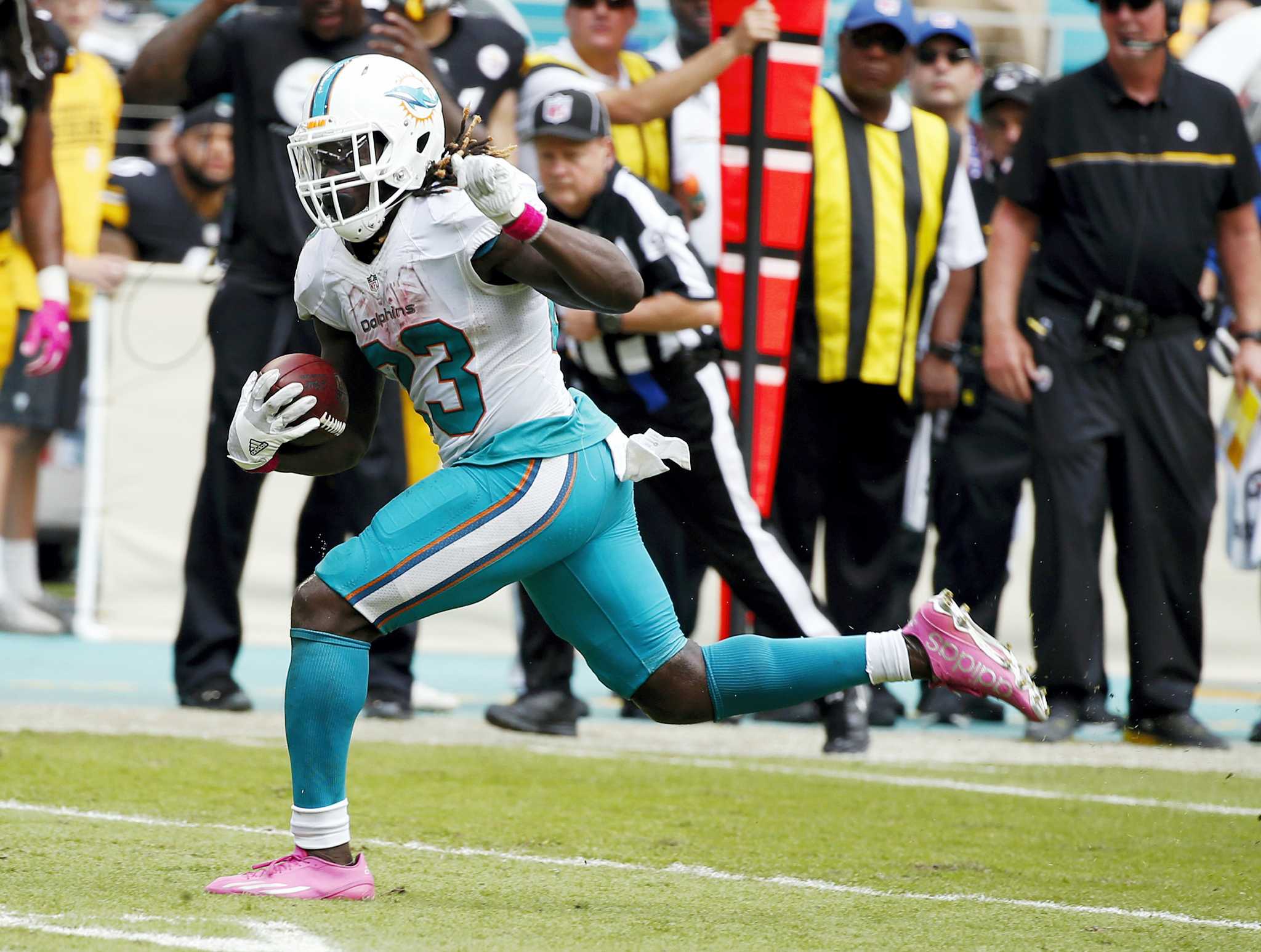 Miami Dolphins RB Jay Ajayi makes it to the Hall of Fame -- sort