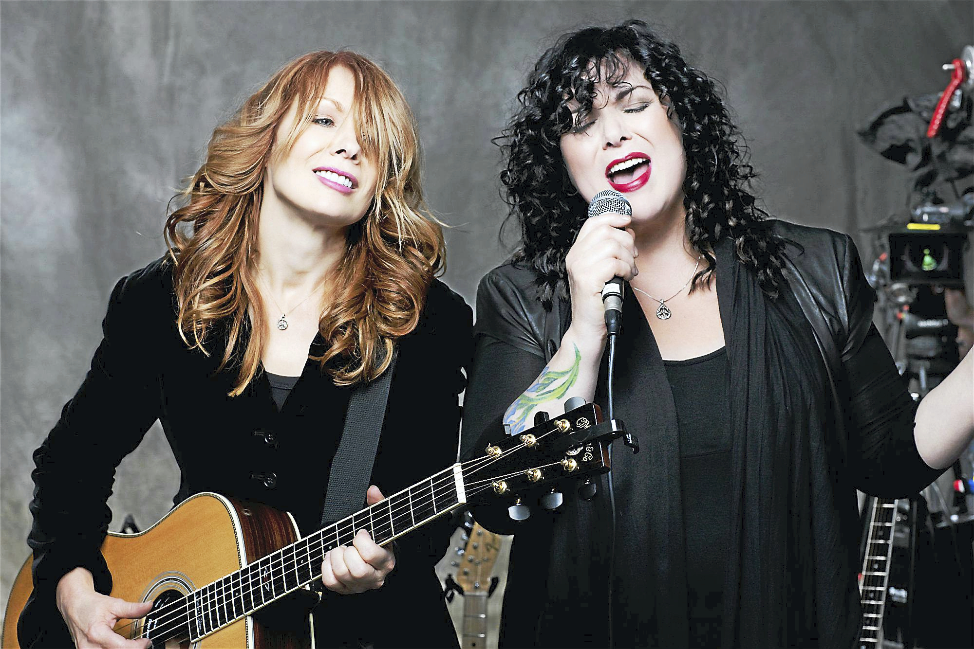 Heart, led by sisters Nancy and Ann Wilson, have teamed up with Joan Jett a...