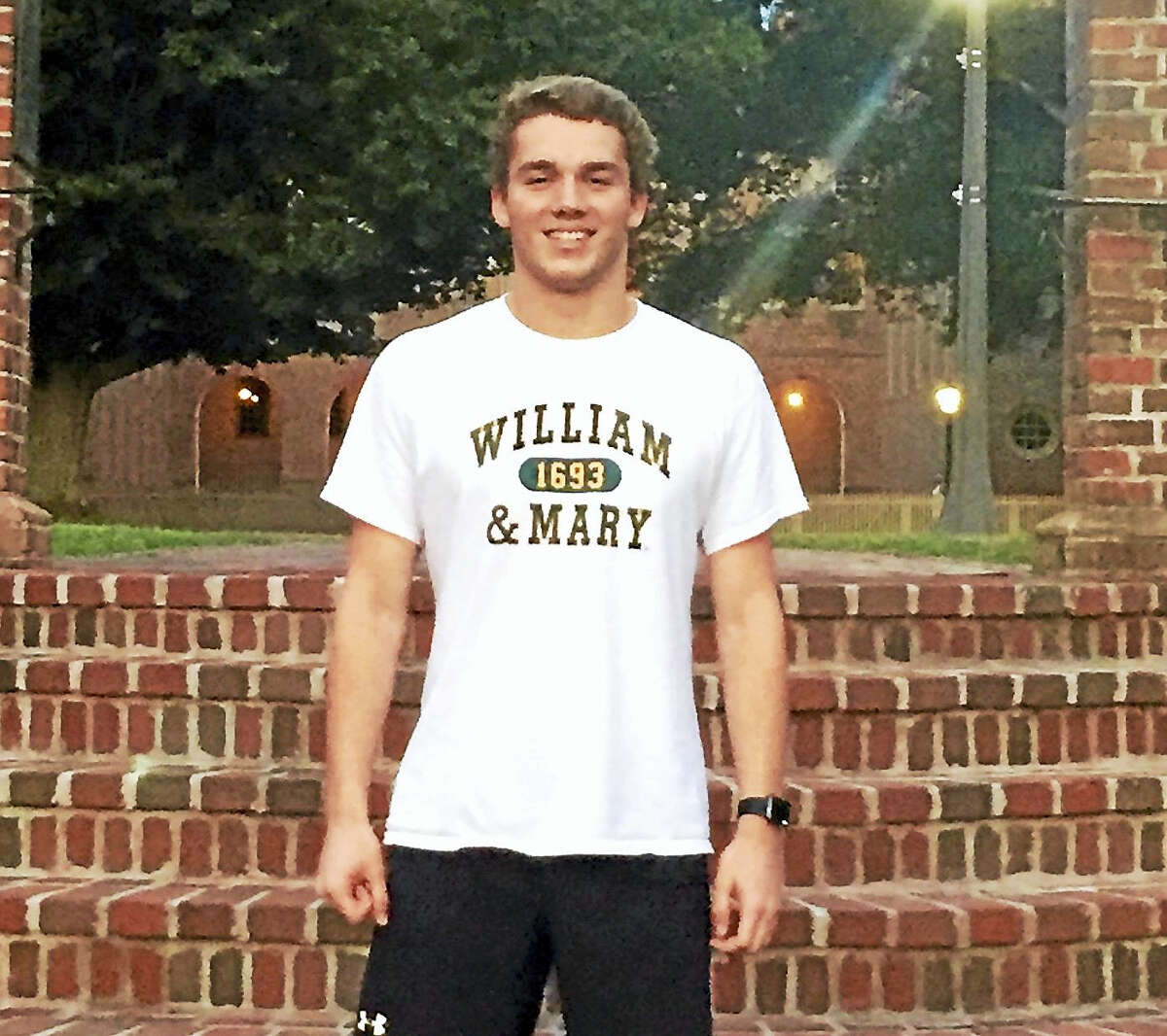 Middletown’s Jack Doherty is enjoying his freshman season with the William and Mary swimming team.