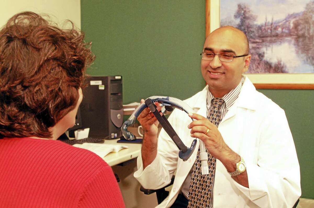 Dr. Asher Qureshi, director of the Sleep Disorders Center at Saint Francis Hospital and Medical Center.