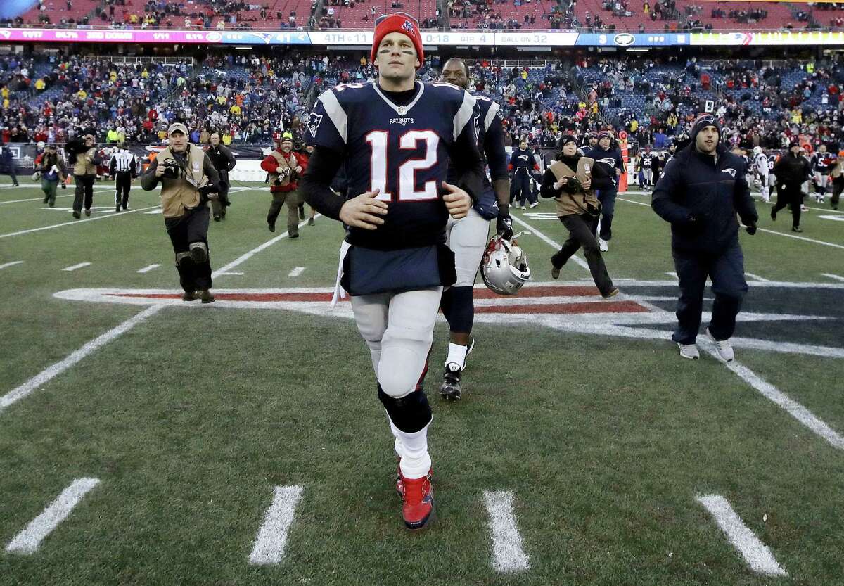 Patriots quarterback Tom Brady.