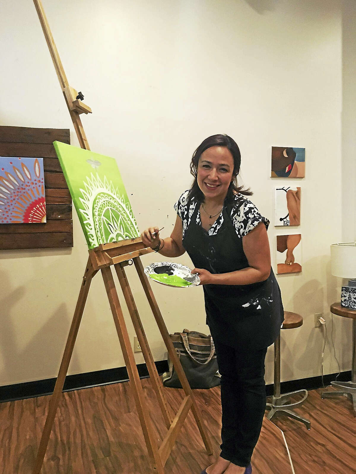 Portland resident and artist Stephanie Messina of Bittersweet Designs Studio is curating a juried exhibit at the MAC650 gallery in Middletown.