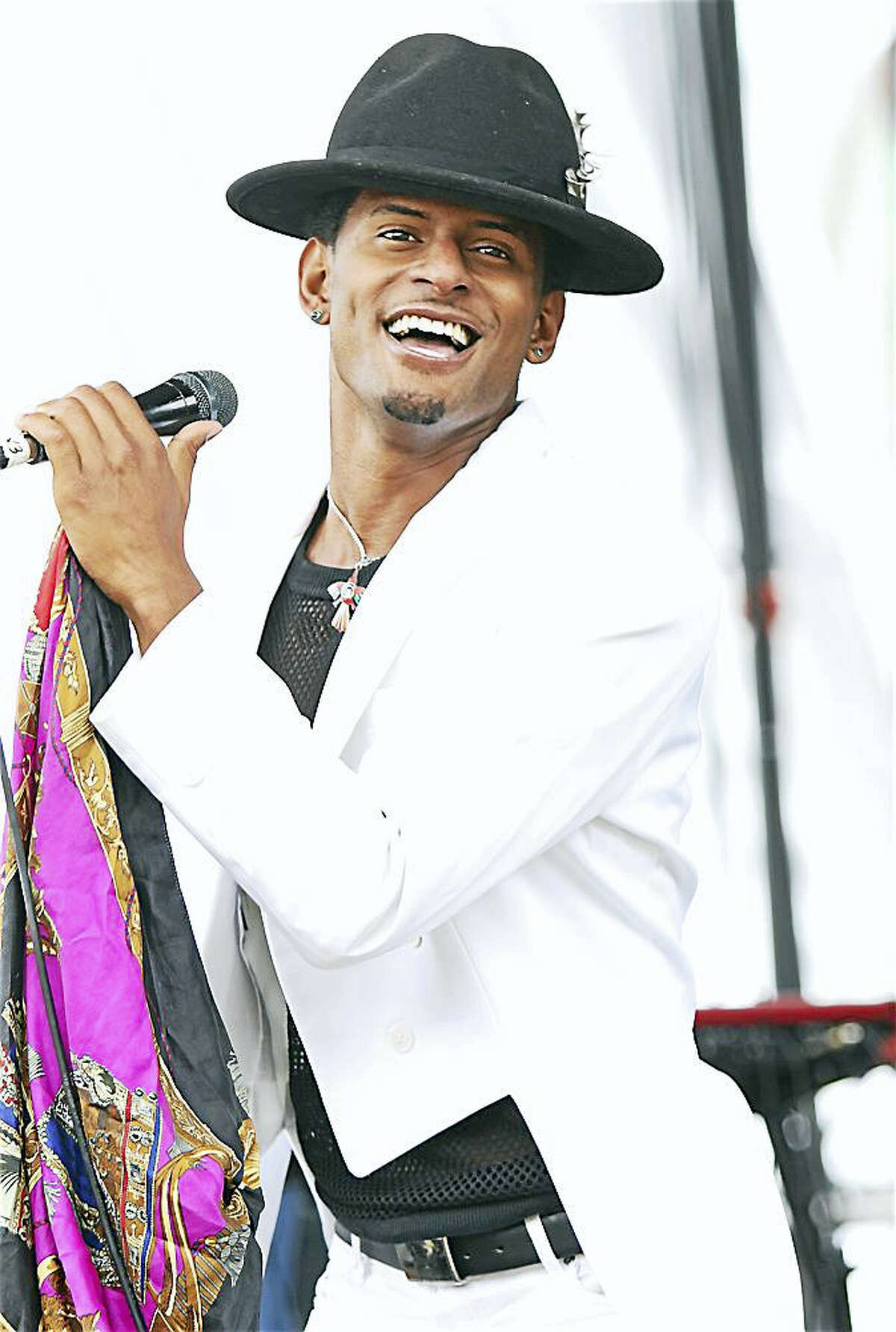 Photo by John AtashianSinger Ziek McCarter is shown performing on stage with Con Brio during the bands high energy concert appearance at the 11th Annual Mountain Jam Festival. The four day music festival is held on Hunter Mountain in Hunter, New York during the first weekend in June. You can learn more about annual Mountain Jam Festival at www.mountainjam.com