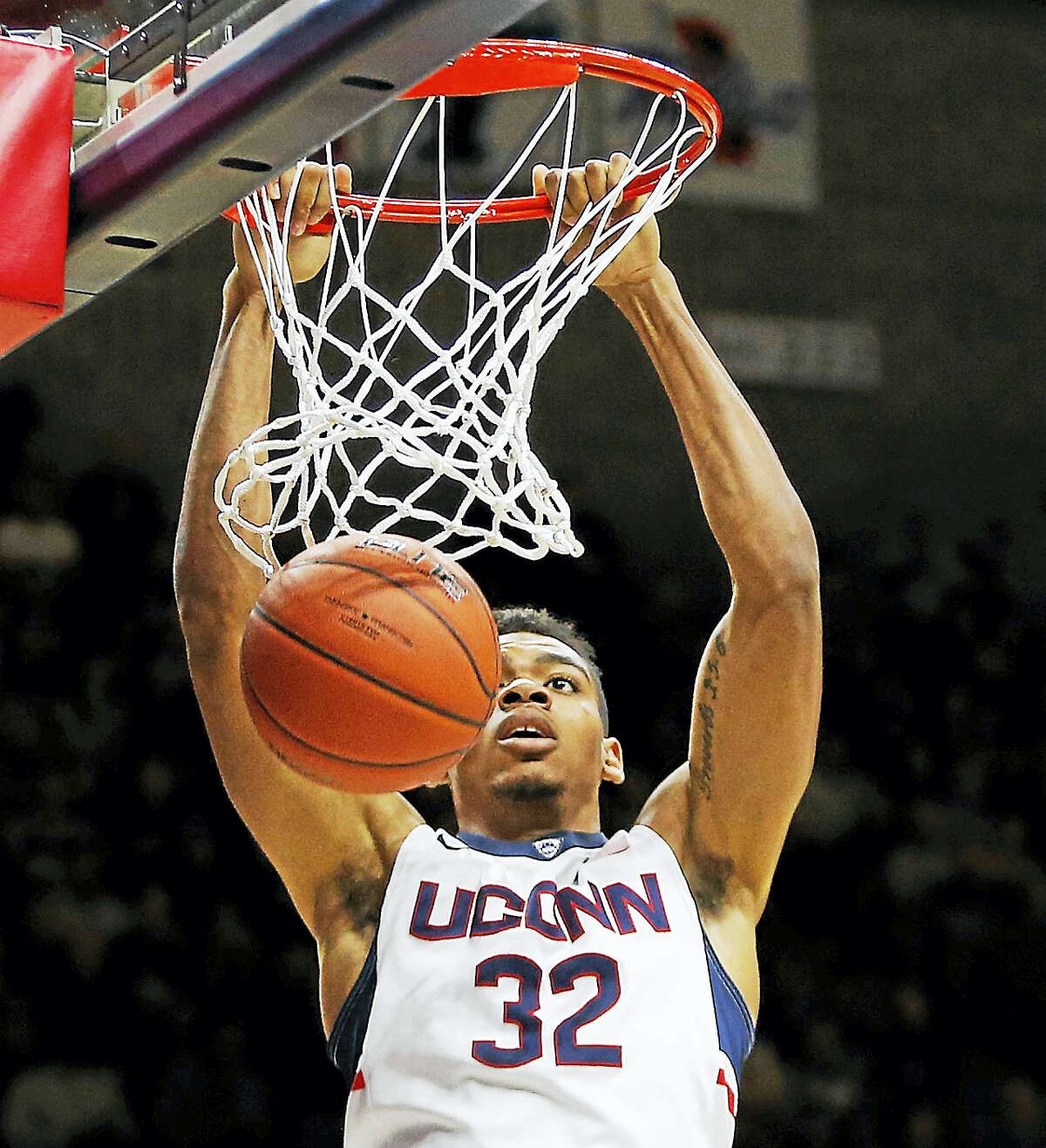 Shonn Miller has impressed Kevin Ollie and the UConn coaching staff with his athleticism.