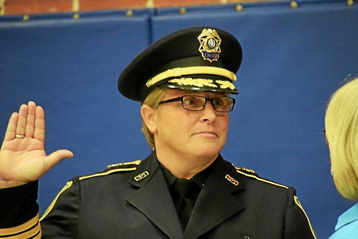 Cromwell Police Chief Denise Lamontagne, who became the top cop in 2015 after 25 years with the department, has returned from the FBI Academy in Virginia after 10 weeks of intensive training.