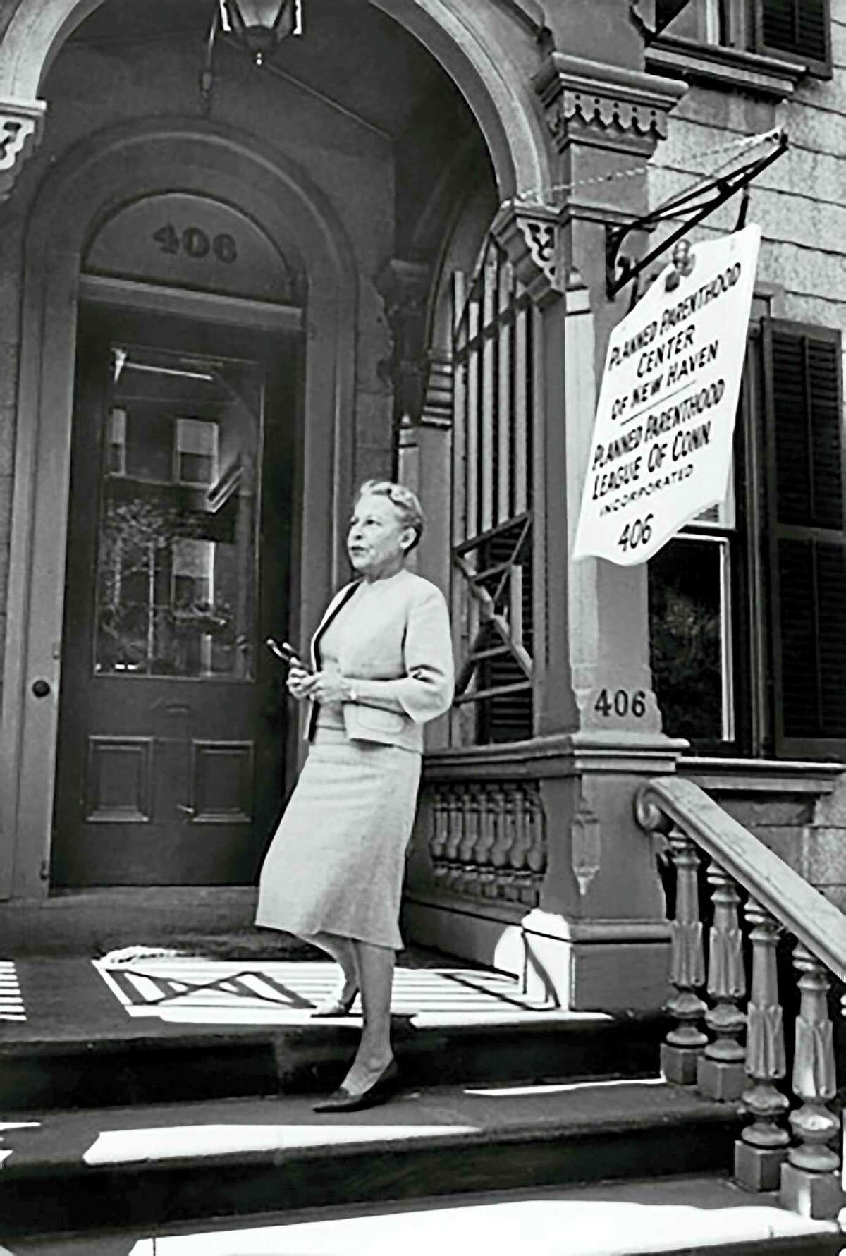 COURTESY PLANNED PARENTHOOD OF SOUTHERN NEW ENGLAND Estelle Griswold’s defiance of the Connecticut law banning birth control led to a landmark 1965 Supreme Court decision.