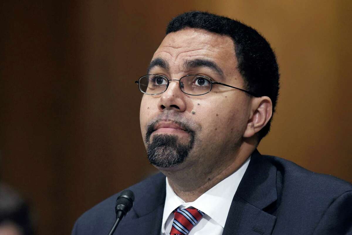 Now-Education Secretary John King Jr. is seen on Capitol Hill in Washington. The importance and benefits of diversity is a theme Secretary John King Jr. has been discussing around the United States since he took office earlier this year.