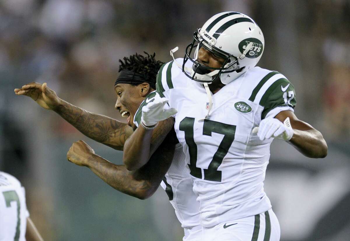 New York Jets wide receiver Charone Peake (17).